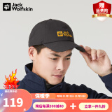 Jack Wolfskin 【经典款】狼爪帽子男帽女帽春夏户外透气棒球帽1900671 1900673-6350/深灰色 均码