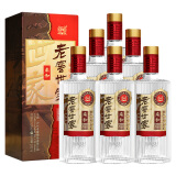 泸州老窖 世家柔和 浓香型白酒 52度 500ml*6瓶整箱 纯粮酒送礼（含礼袋）