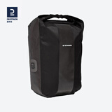 迪卡侬山地公路旅行城市自行车后货架尾驮包行李袋防水OVB2 自行车防水车架包 20升 - 黑色 均码