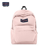 JANSPORT杰斯伯书包轻便双肩包男女旅行包简约背包电脑包学生校园 4QUE7N8蜜蜡粉-侧袋+隔层