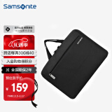 新秀丽（Samsonite）电脑包手提包男女14英寸单肩斜跨包商务公文包联想华为笔记本包