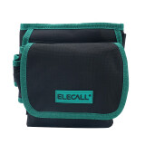 伊莱科（ELECALL） 便携式多功能工具包中号电工维修牛津防水工具腰包家电维修腰袋 中兜工具腰包牛津包（ET160008）