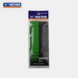 威克多（VICTOR）羽毛球拍手胶耐久防滑胜利外握把胶平面薄款吸汗带手胶GR-1单只装 253C黑色【耐久】