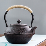 瓷牌茗茶具（cipaiming teaset） 铁壶生铁泡茶壶手工无涂层茶壶家用泡茶烧水壶