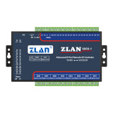 ZLAN 工业级远程IO模块开关量转以太网8路模拟量采集8路数字量开关量输入输出6808-3 6808-1（485版本）8DI8DO