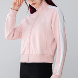 彪马（PUMA）男装女装夹克外套 新款T7情侣休闲上衣立领防风运动服 531412-36/针织/女款 粉 XL