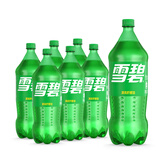 可口可乐（Coca-Cola）雪碧 Sprite 柠檬味 汽水 碳酸饮料 2L*6瓶