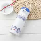 膳魔师（THERMOS）保温杯400ml进口不锈钢 保温保冷杯儿童水杯JNL-402 青花瓷