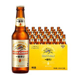 麒麟一番榨啤酒 全麦黄啤酒 麒麟一番榨 330mL 24瓶