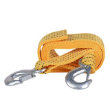 途马（TOURMAX）车载应急救援工具包汽车自驾游装备补胎工具搭火线拖车绳套装T880 5吨3米拖车绳