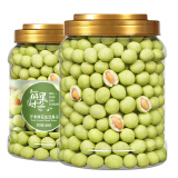 每果时光芥末花生500g 日本豆坚果炒货休闲零食花生米下酒菜食品