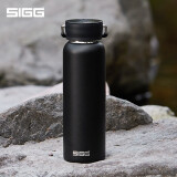 希格（SIGG）保温杯316不锈钢大容量水杯便携户外运动保温杯商务办公茶水杯 黑色530ml