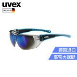 UVEX 204骑行眼镜户外运动跑步休闲太阳镜防紫外线一体式镜片原装进口 5305254416 蓝色 S3