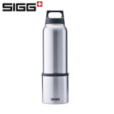 希格（SIGG）SIGG不锈钢真空双层保温杯大容量户外运动暖水杯保温瓶 750ml本色瓶+瓶套