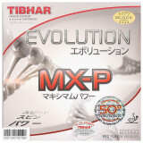 挺拔（TIBHAR）变革ELP MXP 乒乓球拍胶皮MXD FXP FXD进口内能反胶套胶 MX-P 变革加强版_黑色 2.1-2.2 单片装