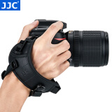 JJC 相机手腕带 快枪手 适用于佳能R52 R8 R7 R50 R6II 5D4 90D尼康D850 D7500松下S5II S5M2微单单反 黑色 金属底座(ARCA SWISS快装板)