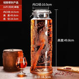 恩义 泡酒玻璃瓶加厚家用泡酒酒瓶带龙头创意酒坛子密封泡酒罐