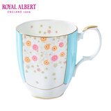 ROYAL ALBERT英国皇家阿尔伯特骨瓷杯马克杯茶杯古典欧式咖啡杯礼盒单只装 薄荷装饰
