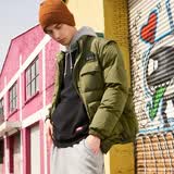 Dickies 羽绒服多口袋基础款外套 男士休闲百搭加厚外套 9460 军绿色 （宽松版型) S 充绒量：165克