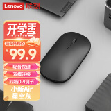 联想（Lenovo）鼠标 无线鼠标 蓝牙鼠标 小新Air2蓝牙无线鼠标 便携办公鼠标 台式机笔记本鼠标 星空灰