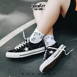 Converse匡威 One\/All Star 经典黑白翻毛皮男女鞋休闲运动板鞋 171587C 43