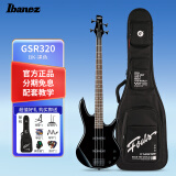 IBANEZ依班娜电贝斯GSR200主动GSR320被动4弦J电贝司PJ贝斯拾音 GSR320-BK黑色