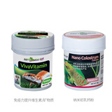 REPTIZOO/瑞皮新派宠物爬宠钙粉维生素含d3爬虫陆龟鬃狮蜥蜴守宫电解质 钙粉50g不含D3+维生素50g