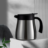 万象（WANXIANG）保温壶家用闷茶壶办公室热水壶超大容量带滤网泡茶壶暖壶定制刻字 T30-钛银色（推荐保温用） 1800ml