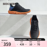 斯凯奇（Skechers）男鞋透气网面鞋一脚蹬健步鞋轻便软底跑步鞋运动鞋65867