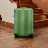 卡希度行李箱女拉杆箱大密码箱万向轮旅行箱学生小号皮箱结婚箱子 升级铝框款-清新绿色 29寸【10%选移动家10-30天】