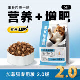 威尔逊馋嘴 加菲猫猫粮 全阶段专用猫粮天然粮猫粮猫咪主粮 【升级款5斤】生骨肉冻干+猫粮