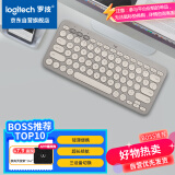 罗技（Logitech）时尚系列 K380 键盘 蓝牙办公键盘 无线键盘 女友 便携超薄键盘 笔记本键盘 烟云灰