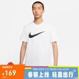 耐克NIKE 男子T恤轻盈柔软 SPORTSWEAR 文化衫 DC5095-100白色L