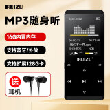 锐族 D02 16G 黑色 mp3/mp4播放器运动迷你学生随身听 带蓝牙外放小说英语听力看电子书小说