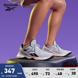 Reebok锐步官方男女鞋NANOFLEX TR室内运动健身舒适综合训练鞋 G55592_浅灰色/黑色 中国码:39(25cm),US:7