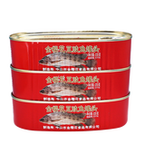金樱花鱼罐头金樱花豆豉鱼罗非鱼罐头120g组合装 3罐装共360g