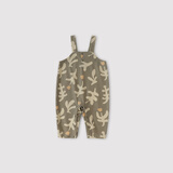 巴厘小猪宝宝背带裤春秋季婴儿连体裤子春款举重裤幼童卫衣裤男女童连身裤 丛影花境 80