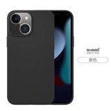 麦麦米适用苹果13手机壳iPhone 13 Pro Max真液态硅胶保护套防摔男女新潮 iPhone 13 mini【5.4】商务黑