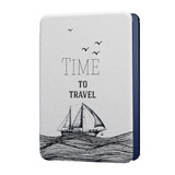 米兜兜 手托适用Kindle Paperwhite (第七代) 保护壳8/9代彩绘皮套十一休眠6.8 帆船 Paperwhite (第7/8/9代)