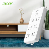 宏碁新国标插座/插排/排插/插线板/插排带线/拖线板/电源插座/插线板/桌面充电 OCB210 6位总控自接线