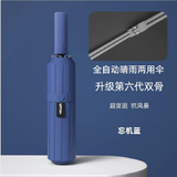 法瑞纳（FARUINA）全自动雨伞男女晴雨两用加固加厚结实抗风大号防晒遮阳伞 108骨全自动-深海蓝