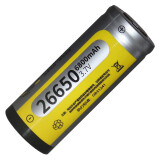探路蜂（EWPLIRE WASP） 手电筒锂电池18650尖头通用平头26650大容量钓鱼灯头灯配件 26650通用加强型（6800MAH）