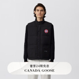 加拿大鹅（Canada Goose）Freestyle 男士羽绒马甲户外休闲外套大鹅羽绒服 4154M 61 黑色 XS