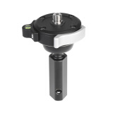 马小路（marsace）单反相机专业便携碳纤维摄影摄像扳扣三脚架全景云台套装 半球底座