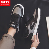 回力小白鞋男潮流男鞋2025冬季新款加厚保暖鞋子男百搭板鞋休闲运动鞋 黑色 42