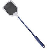 震奇国家专利苍蝇拍不烂塑料加厚加长柄家用夏季手动灭蚊子拍非电神器 震奇苍蝇拍1个装【灰色】