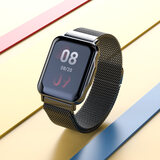 筱岙苹果机适用智能手表运动测血压心率男女多功能音乐睡眠礼物跑步微信支付防水生日微信信息提醒男女 黑色1