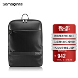 新秀丽（Samsonite）电脑包精品双肩包旅行包男士背包商务休闲黑色15英寸TN5*09001