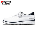 PGM高尔夫球鞋男士 旋钮鞋带 夏季运动鞋golf防水超迁防侧滑鞋钉 XZ277-白蓝色【旋扣】 42