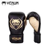 VENUM毒液 VENUM 竞争者拳击手套训练泰拳散打搏击拳套拳击 黑金 8OZ